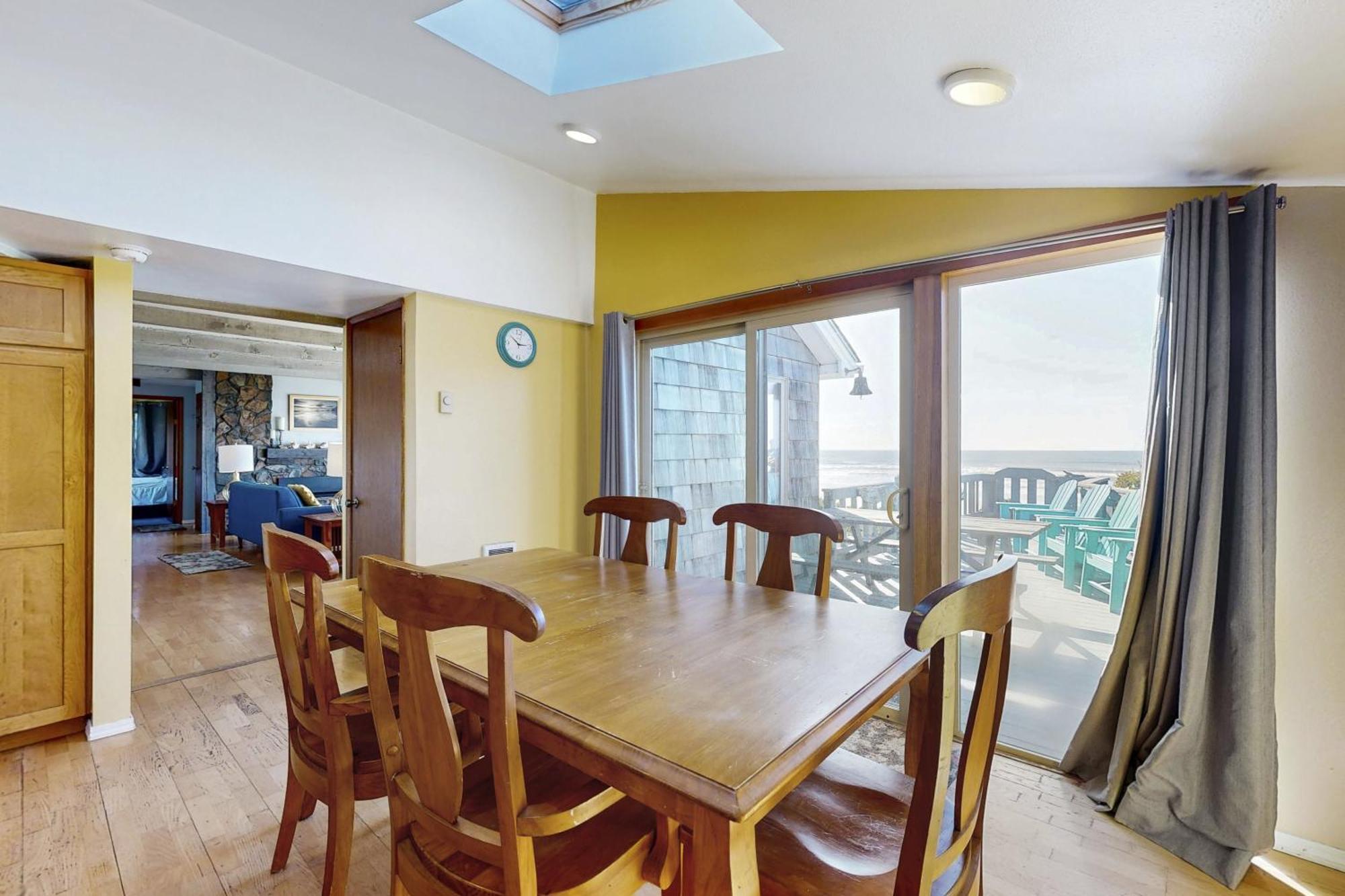 Seadrifter Oceanfront Beach House Seal Rock Eksteriør billede