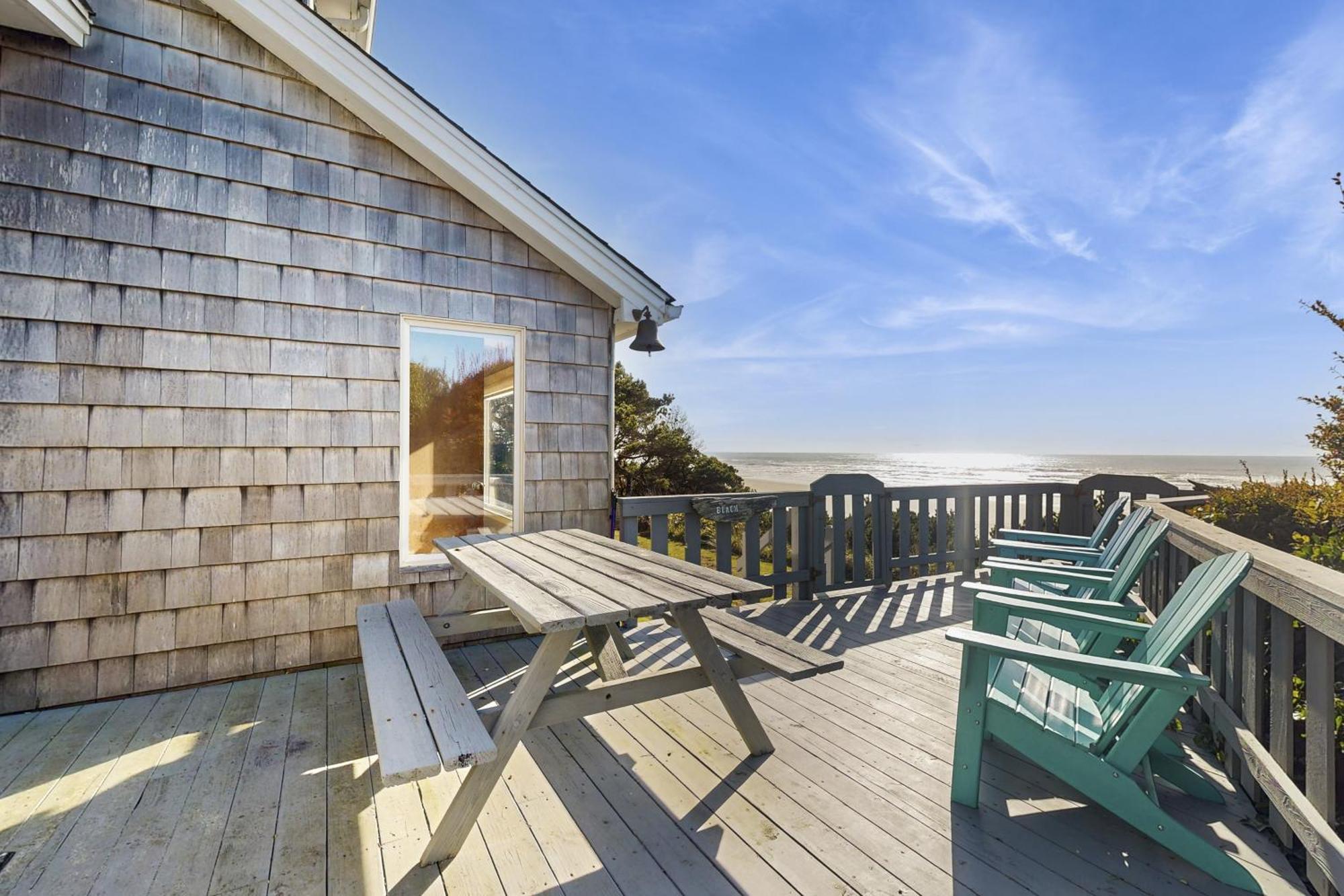 Seadrifter Oceanfront Beach House Seal Rock Eksteriør billede